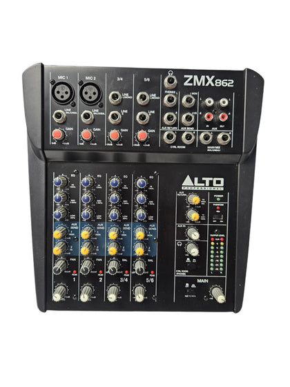 **CYBER MONDAY**Alto Professional 6 Channel Compact Mixer Zmx862