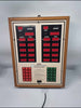 Conquest Leaguemaster Electronic Dart Scoreboard - Wooden Framed