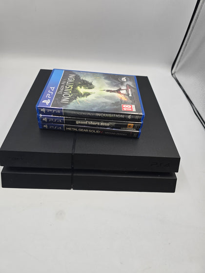 Sony Playstation 4 Ps4 1st gen NO PAD Bundle Unboxed