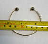 Stunning 9CT - Yellow gold Hollow Torque Bangle - 4.33g - 2.5" - Hallmarked