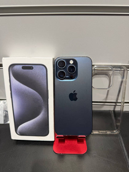 Apple iPhone 15 Pro 128GB Blue Titanium, Unlocked