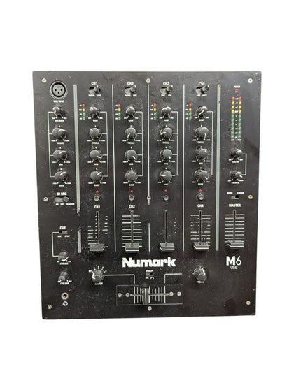 Numark - M6 USB Black 4 Channel Dj Mixer