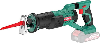 HYCHIKA 18V Cordless Sabre Saw ( + Charging station, x1 4.0ah Battery ) ** Unboxed **