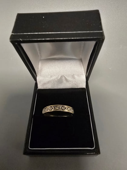 9ct Gold Ring 375 2.4G Size R
