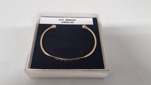 9ct Bangle 8.72g