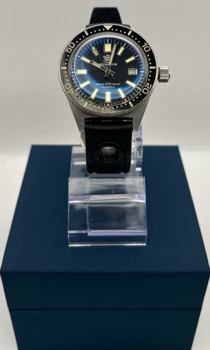 Steeldive SD1962 62MAS Automatic Dive Watch NH35 Sapphire 200M Black Dial boxed