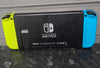 Nintendo Switch Console Neon Blue & Yellow