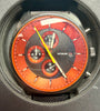DETOMASO D10 CHRONOGRAPH GREY ORANGE 43mm with box & papers
