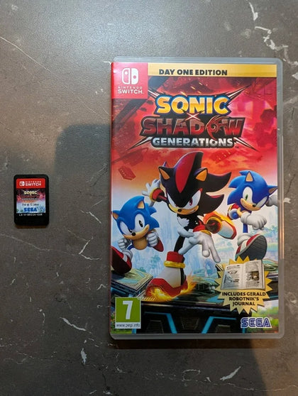 Sonic X Shadow Generations Day One Edition For Nintendo Switch