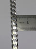 New Silver Curb Bracelet