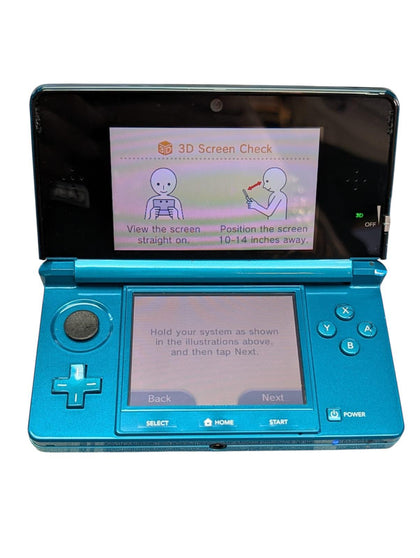 Nintendo 3DS Console (Aqua Blue) 3DS Console