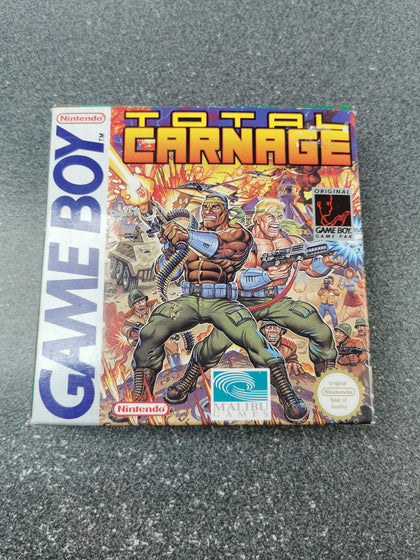 TOTAL CARNAGE GAMEBOY PRESTON.