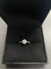 2.6g Infinity Moissanite ring