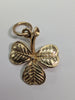 9ct Gold 3 Leaf Clover Pendant