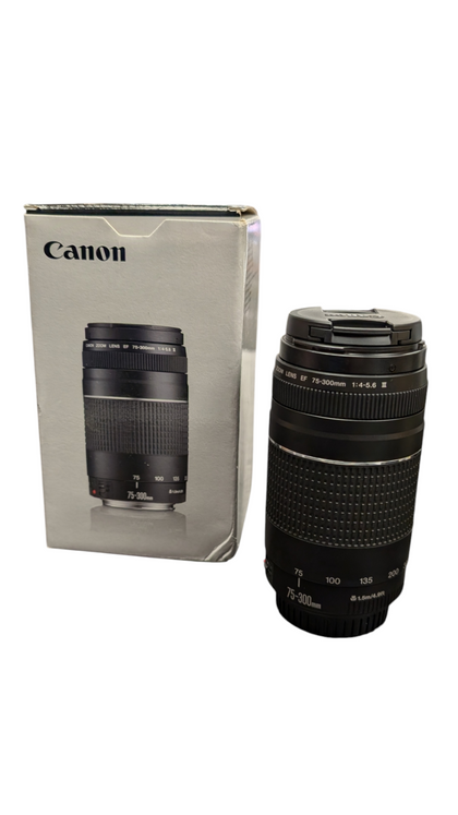 Canon EF 75-300mm f/4-5.6 III *Boxed*