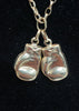 9ct Belcher Chain With Boxing Glove Pendant - 18" - 2.71G - Hallmarked