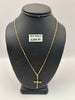 Chain and Cross pendant (9ct Gold)