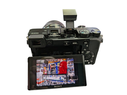 Sony 4K A6100 Digital Slr Camera with 2 x Lenses Boxed