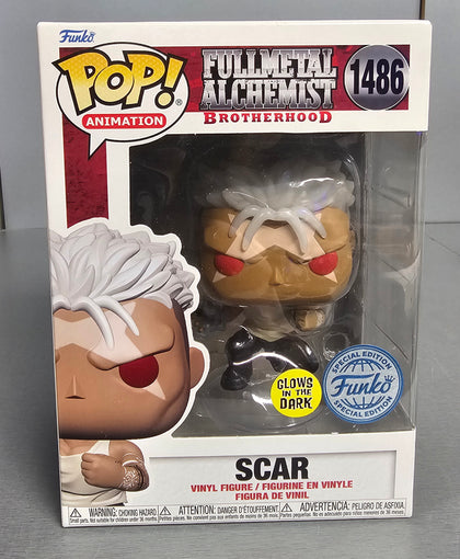 POP figure Fullmetal Alchemist Brotherhood Scar Exclusive #1486 **Collection only**