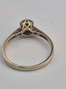 14ct Yellow Gold Solitaire Ring With CZ Stone - 2.54 Grams - Size T