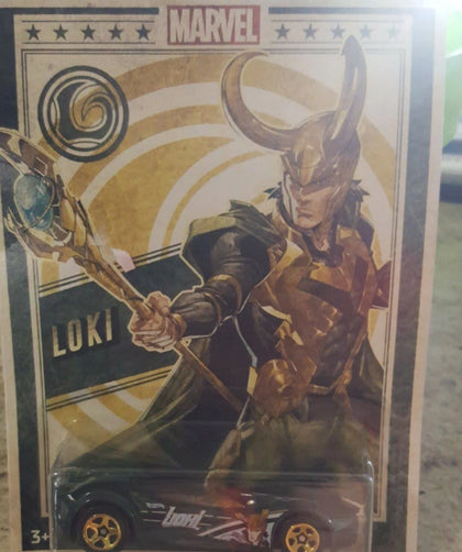 Marvel Scoopa Di Fuego Loki 6/6 Series Hot Wheels Hw.