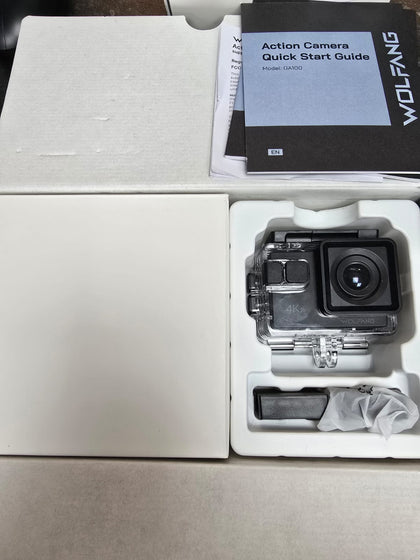 Action Camera 4K 20MP WOLFANG GA100 Waterproof 40M Underwater Camera