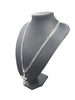 925 Hallmarked Silver Chain  & Silver Cross - 43.77g Total Weight, 24" Length *BRAND NEW*