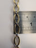 9ct White & Yellow Gold Hoop Necklace/bracelet