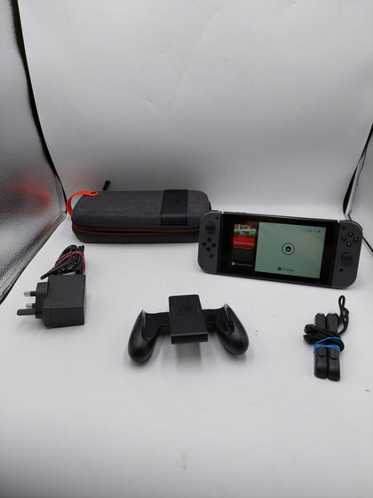 Nintendo Switch Console 32GB with grey Joycons Unboxed with accessories NO DOCK INCLUDED