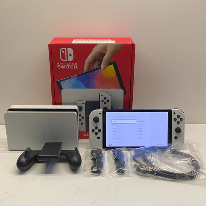 Nintendo Switch OLED Console 64GB in White Boxed