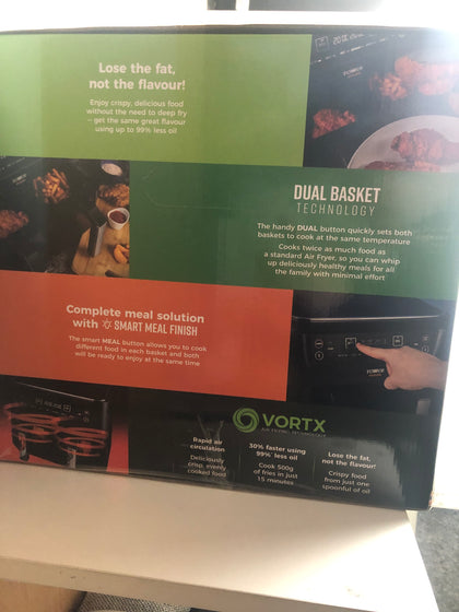 Tower Vizion 8L Dual Basket Air Fryer