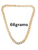 9 Carat Yellow Gold 22″ Curb Chain/ Necklace 66g
