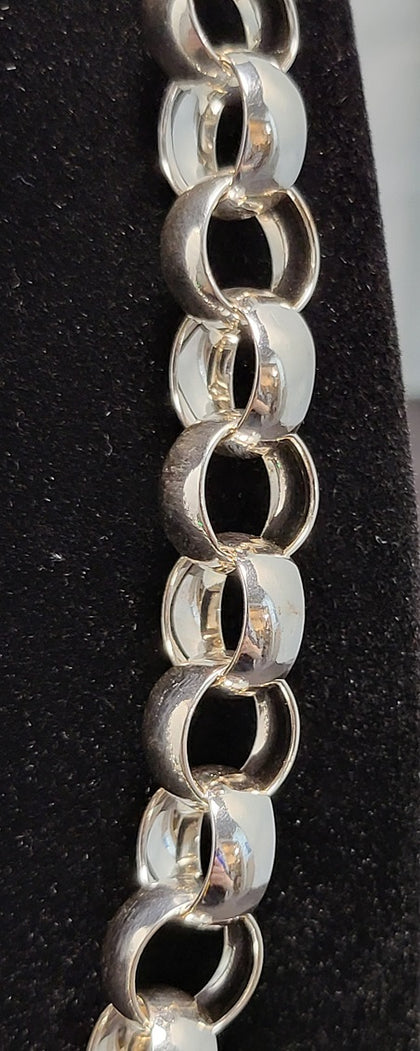 925 Silver Belcher Chain - 28