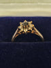 9ct Gold Ring (Size L) Apx 2.2g
