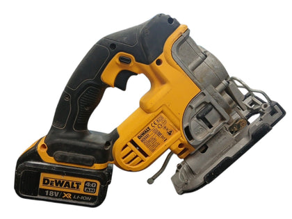Dewalt DCS331 XR Cordless Jigsaw - 18V - 4.0Ah Lithium-Ion Battery Included - 45° Bevel Capacity