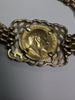 FULL SOVEREIGN BRACELET 1906  25.09G PRESTON STORE