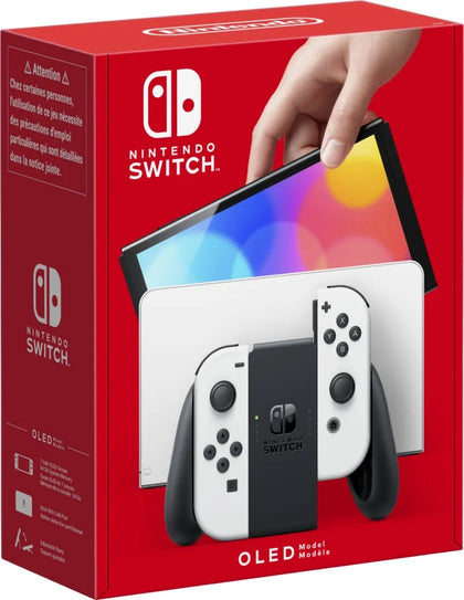 Nintendo Switch OLED - White & House Flipper Cart