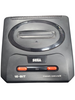 Official Sega Mega Drive II Console, 16-Bit, Black, Unboxed With 2 Wired Controllers And All Leads
