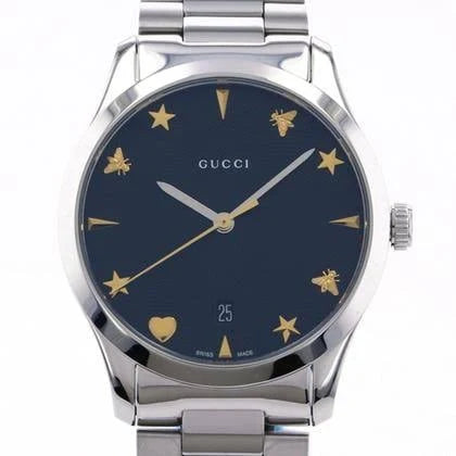 Gucci G-Timeless YA1264029A Steel Black 38mm