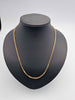 14ct Yellow Gold Foxtail Chain Necklace - 20" Long - 5.09 Grams
