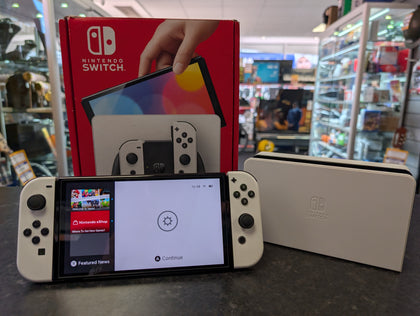Oled Nintendo Switch Console Boxed