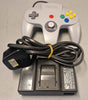 Japanese Nintendo 64 Console, Black, Unboxed with leads and one controller
