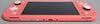 Nintendo Switch Lite Console 32GB Coral Pink Unboxed With Charger