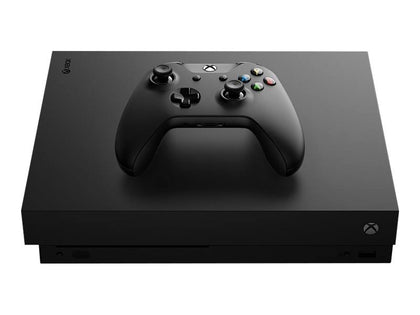 Microsoft Xbox One X - 1 TB - Black (Wired Pad)