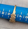 9ct Gold Diamond Cluster Ring "O"
