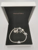 Pandora Bracelet With 5 Charms ( 925 ALE) With Pandora Box