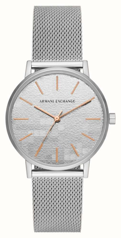 **SALE** Armani Exchange Women's | Silver Dial | Steel Mesh Bracelet AX5583.