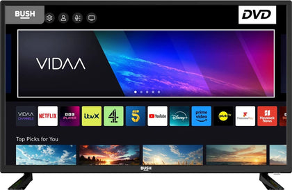 Bush 32 Inch F32V6D Smart FHD LED Freeview TV & DVD Combi