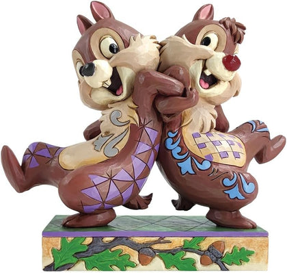 Disney Traditions Chip & Dale Figurine - Mischievous Mates**Boxed** COLLECTION ONLY