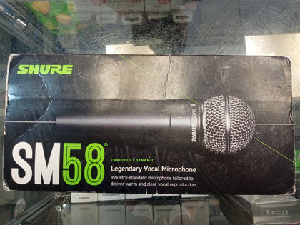 Shure SM58 Legendary Vocal Microphone